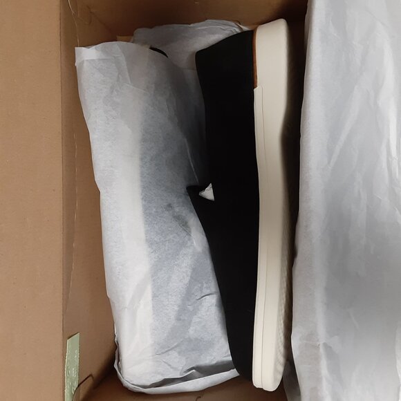 COLE HANN MEN GRAND 360 SUEDE LEATHER SLIP ON SHOES BLACK/WHITE 11M - Picture 10 of 16